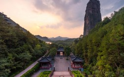 天台山风景区图片