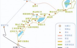 黄龙风景区路线图
