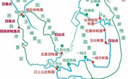 三清山风景区地图