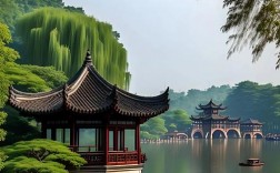 杭卅西湖风景区图片