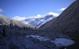 有雪的风景区