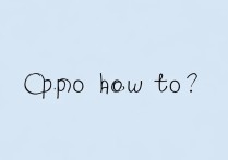 oppo怎么分行