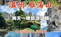 雁荡山旅游景点攻略，如何规划一次完美的旅行？