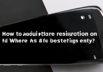 华为荣耀5分辨率怎么调？找不到设置入口怎么办？