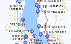 洱海景区地图