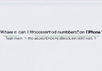 苹果7被阻止的号码在哪看？教你找回被拦截的来电记录