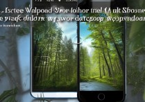 苹果5怎么设置全屏桌面壁纸？