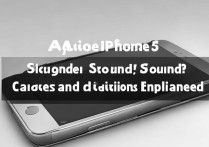 苹果5手机突然没声音了？原因及解决方法详解