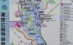 云南普者黑风景区地图