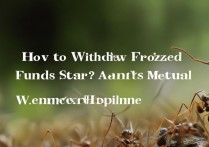 蚂蚁星愿冻结资金怎么转出来？详细取出方法是什么？