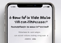 苹果手机看视频没声音怎么办？视频静音问题解决方法