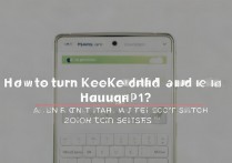 华为p10怎么关闭键盘提示音？设置里找不到开关怎么办？