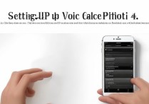 苹果4手机语音功能怎么设置？详细步骤教程来了