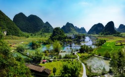 云南文山坝美风景区