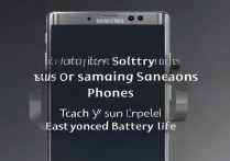 三星手机耗电太快怎么办？教你几招轻松解决电池续航问题