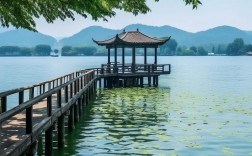 杭州西湖的风景区