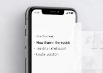 苹果手机版本在哪查？新手必看版本查询指南！