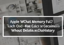 苹果微信内存爆满？教你一键清理缓存不误删聊天记录