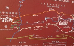 雅安天河风景区路线图