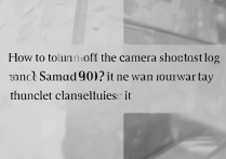 三星9100拍照声音怎么关闭？有办法彻底关掉吗？