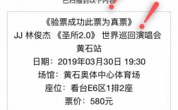 辨别演唱会门票真伪