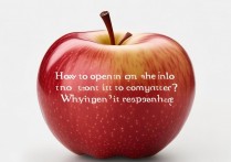 苹果手机连接电脑没反应是怎么回事，苹果连接电脑无反应原因及解决方法