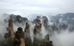 张家界风景区视频