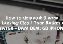 苹果手机进水后电池不耐用怎么办啊，苹果手机进水后耗电快怎么解决