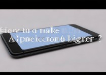 苹果6手机图标怎么变大怎么办啊