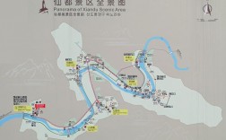 浙江仙都风景区地图