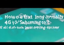 oppo手机4g自动切换2g怎么办？信号问题还是设置错误？