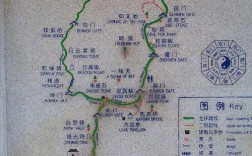 崂山风景区地图