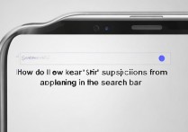 苹果se搜索栏怎么不保留siri建议，苹果se搜索栏siri建议消失原因及恢复方法