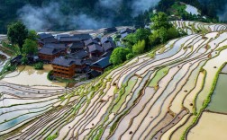 贵州梯田风景区