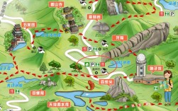 大罗山风景区地图