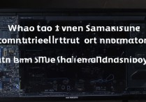 三星电脑显示器开机黑屏不亮，怎么办？