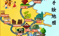 青岛风景区地图