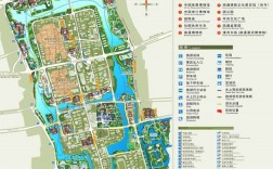 南通濠河风景区地图