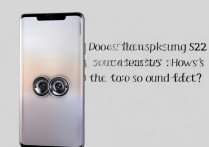 三星s22支持双扬声器吗？立体声效效果怎么样？