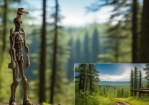 蚂蚁森林电子稻草人怎么用？林地实景照片在哪看？