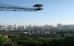 武汉龟山风景区蹦极