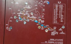 关山旅游风景区地图