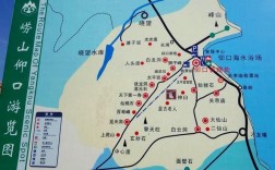 崂山仰口风景区地图