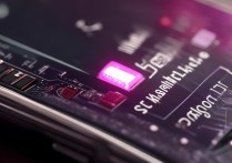 三星e400指示灯为何显示粉色？