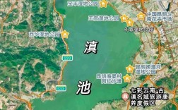 滇池景区地图