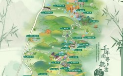 广州白云山风景区旅游地图