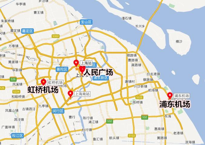 上海有几个机场都叫什么名字-图3