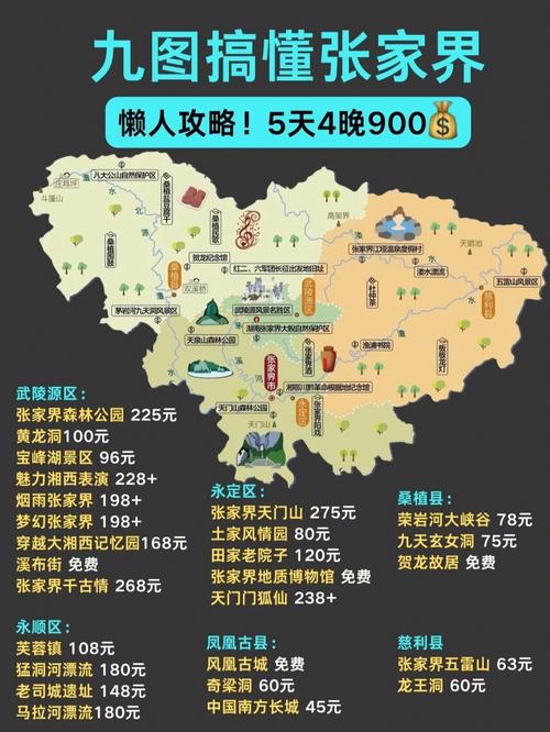 杨家界门票站到市区-图3