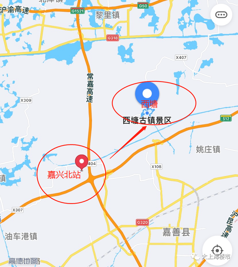 嘉善北站西塘在哪里-图1