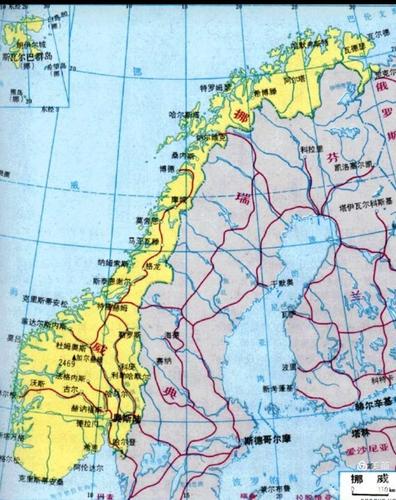 挪威在什么洲-图2